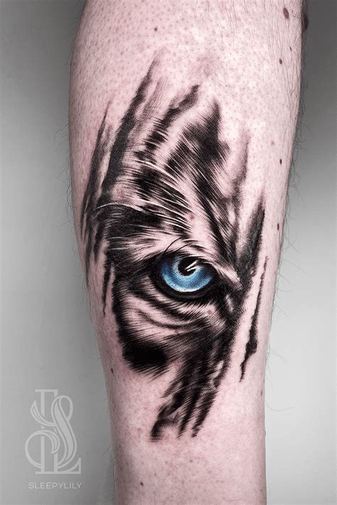 small tiger eye tattoo|40 Tiger Eyes Tattoo Designs for Men